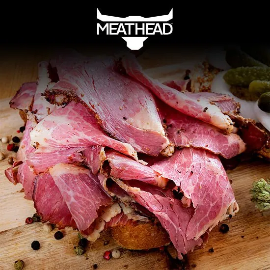 Montreal Smoked Meat Deli Slices from The Meathead Store