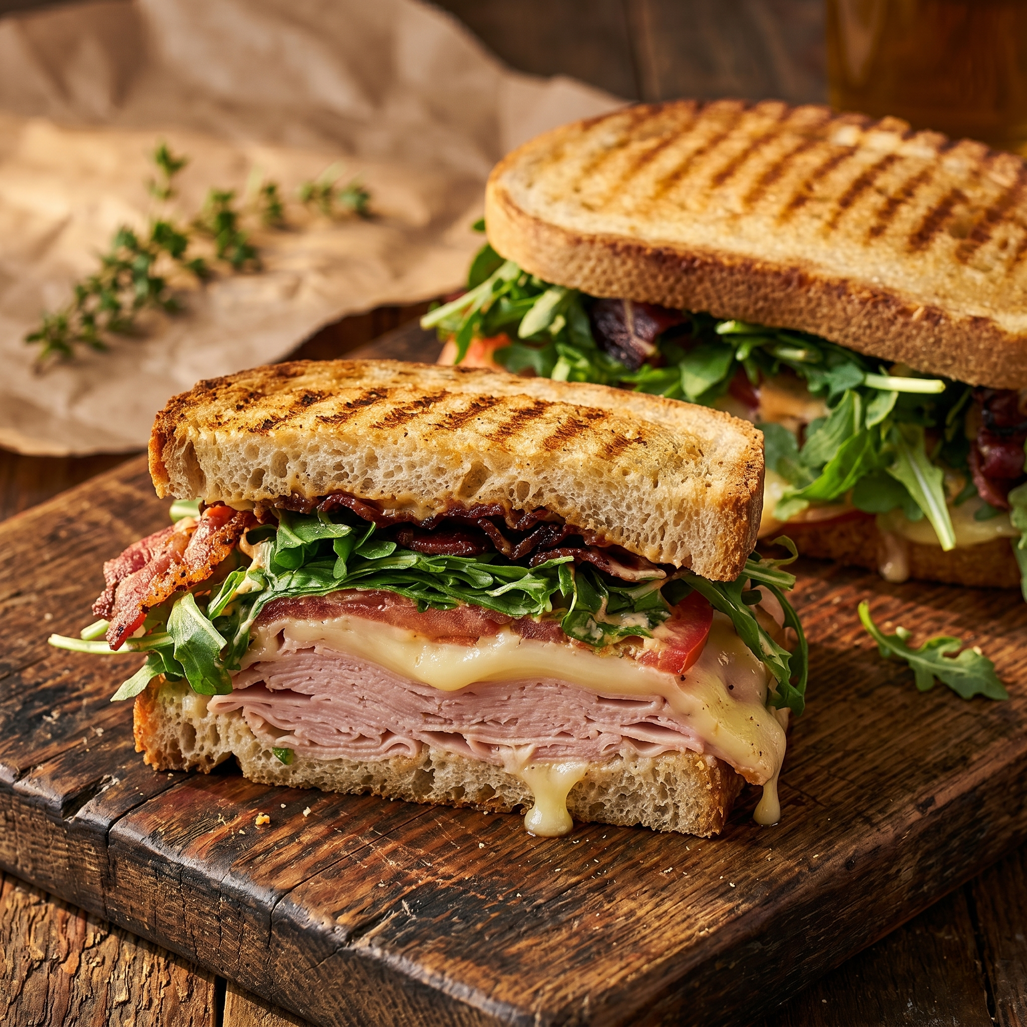 Gobbler Turkey Club Sandwich