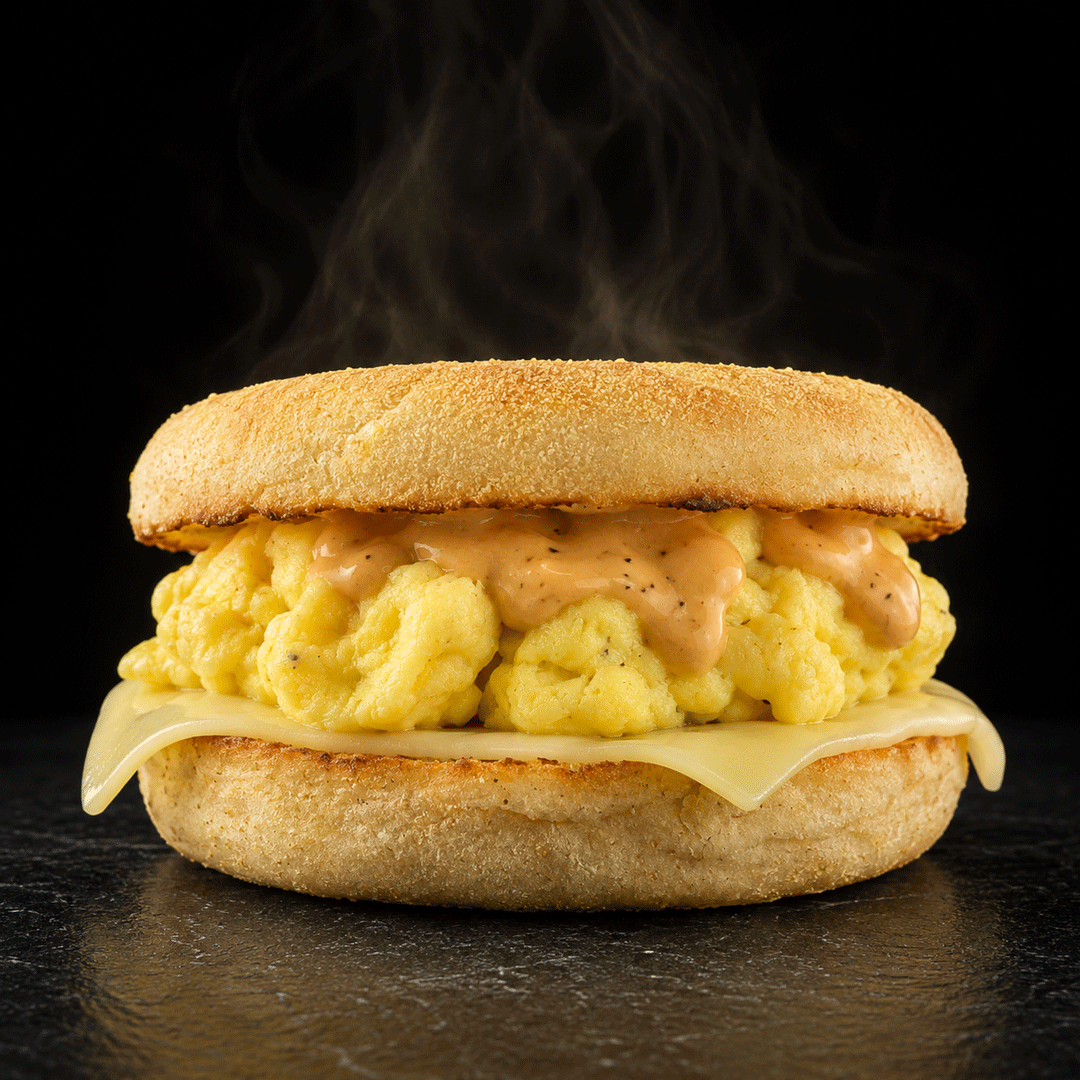 The ClassEgg - Egg and Cheese Breakfast Sandwich